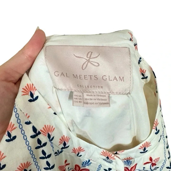 Gal Meets Glam Alisa Floral Button Front Maxi Dress GMG Unicorn - Picture 13 of 16